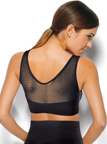 Controlbody Top w kolorze czarnym