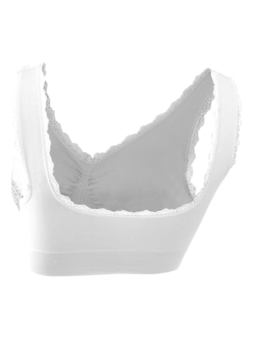 Controlbody Top w kolorze białym