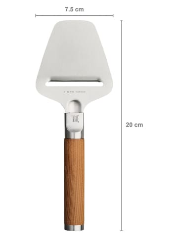 Fiskars Kaasschaaf "Norden" zilverkleurig/lichtbruin - (L)20 cm