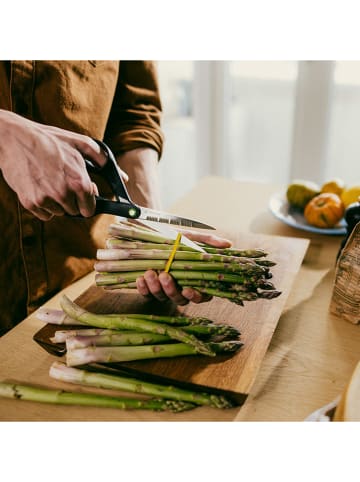 Fiskars Küchenschere ''FunctionalForm'' in Schwarz/ Silber - (L)21 cm