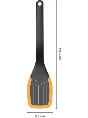 Fiskars Pfannenwender "Functional Form" in Schwarz - (H)29,3 cm