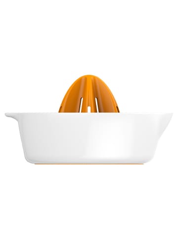 Fiskars Wyciskarka w kolorze biało-pomarańczowym do cytrusów - Ø 15,3 cm