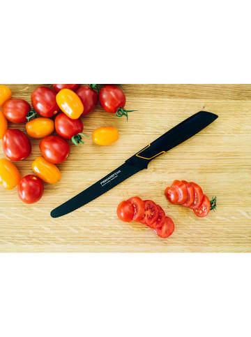 Fiskars Nóż "Edge" w kolorze czarnym do pomidorów - dł. 25 cm