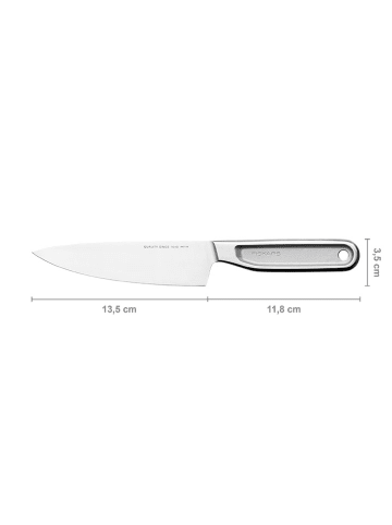 Fiskars Kochmesser in Silber - (L)25,3 cm