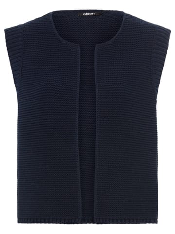 Olsen Kardigan w kolorze granatowym