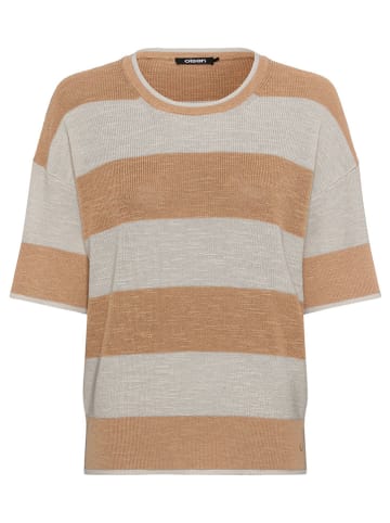 Olsen Sweter w kolorze jasnobrązowo-beżowym