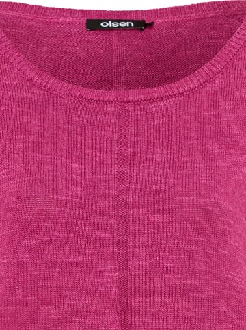 Olsen Sweter w kolorze fioletowym