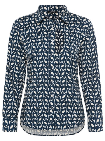 Olsen Bluse in Dunkelblau