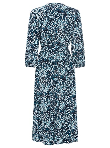 Olsen Kleid in Schwarz/ Blau