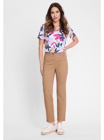 Olsen Spijkerbroek - straight fit - lichtbruin