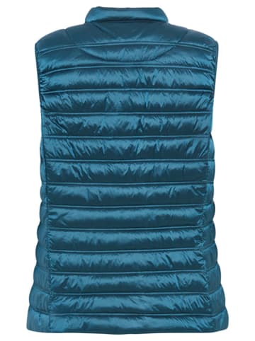 Olsen Steppweste in Türkis