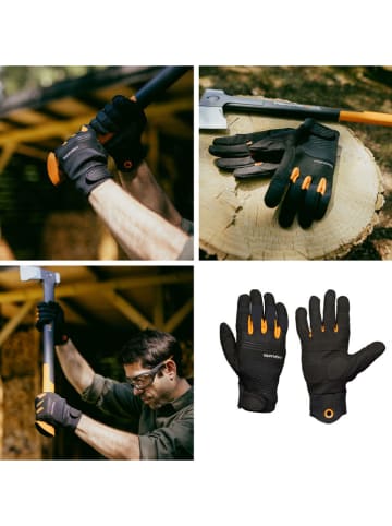 Fiskars Bijl- en gereedschapshandschoenen zwart