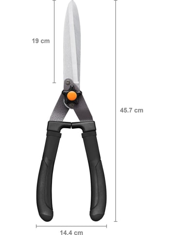Fiskars Heckenschere "HS10" in Schwarz