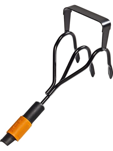 Fiskars Krümmerjäter "QuikFit" in Schwarz/ Orange