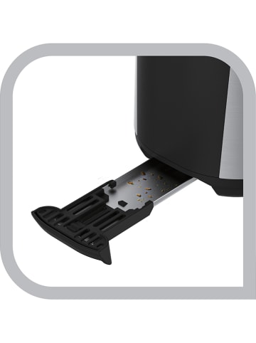 Tefal Edelstahl-Toaster "Element"