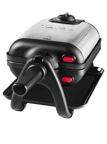 Tefal Wafelijzer "Kingsize WM756D12" zwart/zilverkleurig