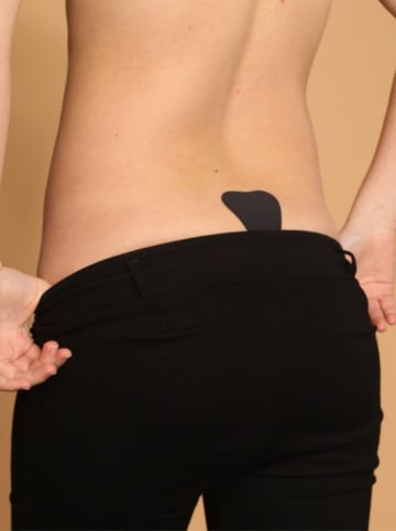 Bye Bra Stringi samoprzylepne w kolorze czarnym