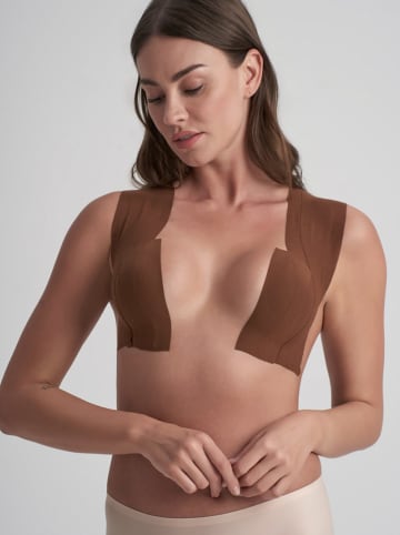 Bye Bra Body-Tape und Brustwarzenpads in Braun - (B) 5 x (L) 500 cm