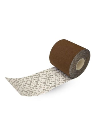 Bye Bra Taśma w kolorze brązowym do oklejania biustu - 5 x 500 cm