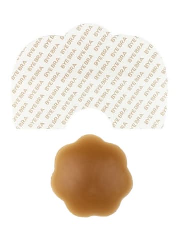 Bye Bra Brustwarzenpads und Tape in Braun