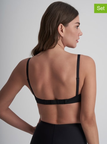 Bye Bra 3er-Set: 2-Haken-Extender in Beige/ Weiß/ Schwarz