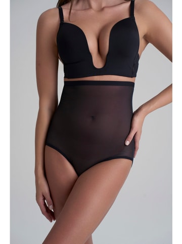 Bye Bra Pełne figi modelujące w kolorze czarnym