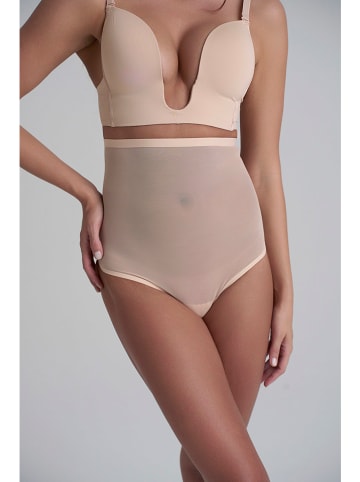 Bye Bra Stringi modelujące w kolorze beżowym