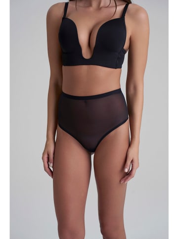 Bye Bra Stringi modelujące w kolorze czarnym