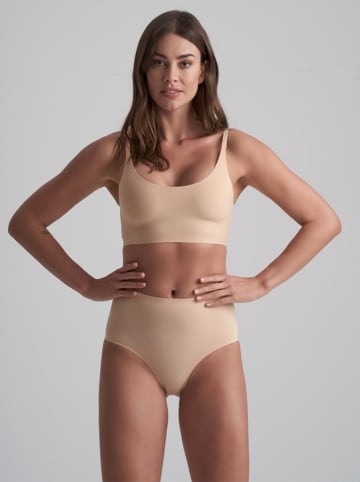 Bye Bra Top w kolorze beżowym