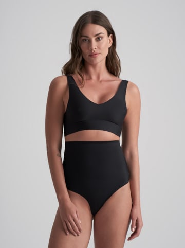 Bye Bra Stringi modelujące w kolorze czarnym