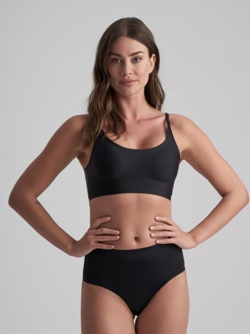 Bye Bra Figi high waist w kolorze czarnym