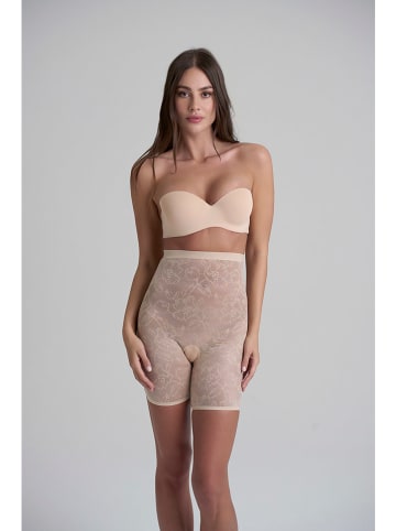 Bye Bra Szorty modelujące w kolorze beżowym