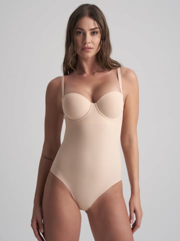 Bye Bra Body modelujące w kolorze beżowym