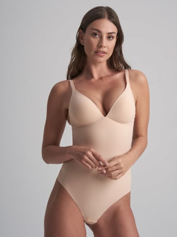 Bye Bra Body modelujące w kolorze beżowym