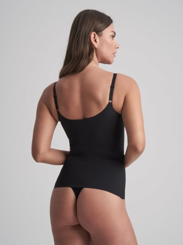 Bye Bra Podkoszulek modelujący w kolorze czarnym