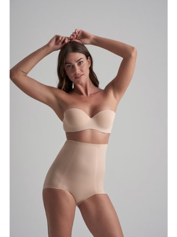 Bye Bra Pełne figi modelujące w kolorze beżowym