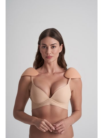 Bye Bra Schulterpads in Beige