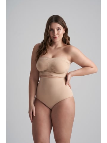 Bye Bra Top w kolorze beżowym