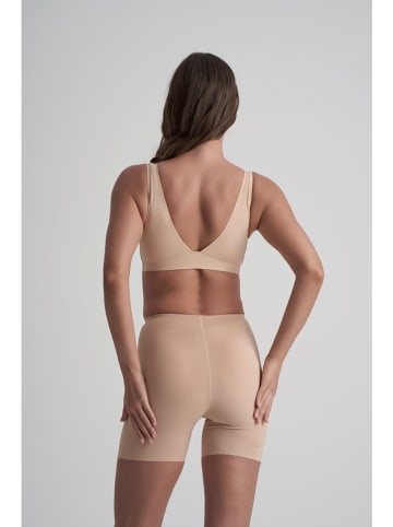 Bye Bra Szorty modelujące w kolorze beżowym