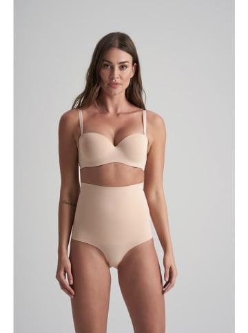 Bye Bra Pełne figi modelujące w kolorze beżowym