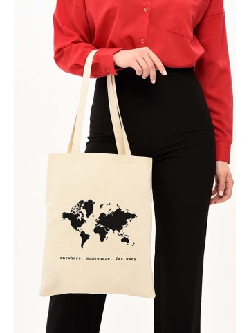 MORI Schultertasche in Creme - (B)25 x (H)40 x (T)8 cm