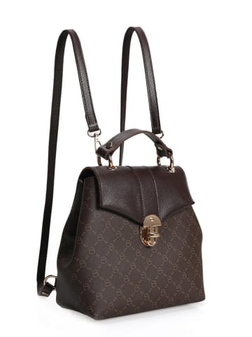 Lucky Bees Rucksack in Braun - (B)16 x (H)25 x (T)10 cm