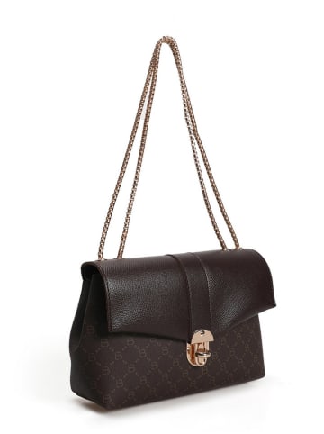 Lucky Bees Schultertasche in Schwarz - (B)20 x (H)20 x (T)12 cm