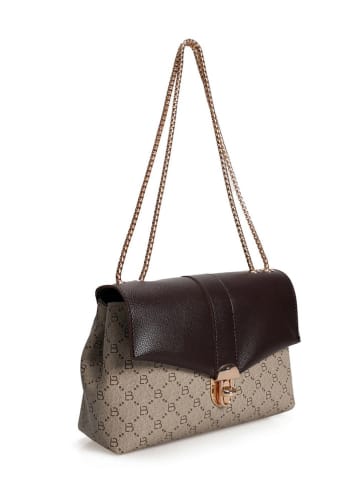 Lucky Bees Schultertasche in Braun - (B)20 x (H)20 x (T)12 cm