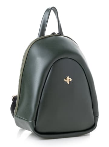 Lucky Bees Rugzak kaki - (B)23 x (H)27 x (D)11 cm