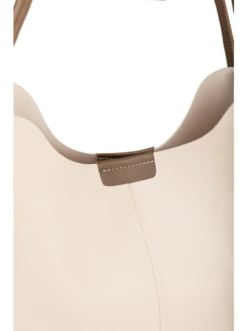 Lucky Bees Schoudertas crème - (B)30 x (H)29 x (D)9 cm