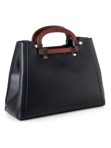 Lucky Bees Handtas zwart - (B)35 x (H)25 x (D)13 cm