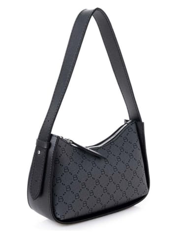 Lucky Bees Schoudertas zwart/antraciet - (B)23 x (H)15 x (D)7 cm