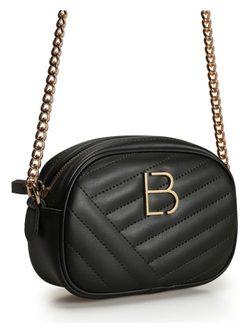 Lucky Bees Umhängetasche in Schwarz - (B)20 x (H)15 x (T)7 cm