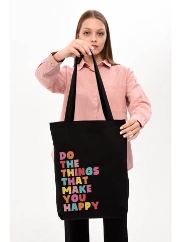 MORI Schoudertas zwart - (B)35 x (H)40 x (D)8 cm